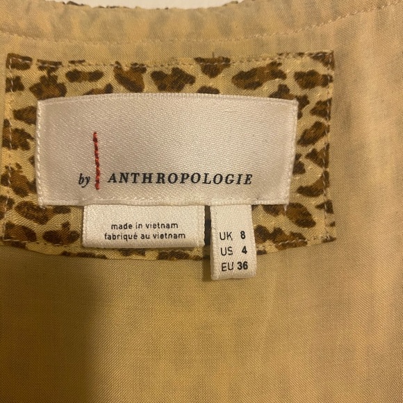 Anthropologie Animal Print Maxi dress with pockets Only worn once for an event! - Picture 4 of 4